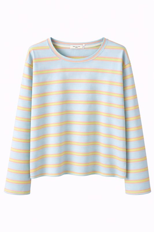 Nameless shirt streep blauw 3234