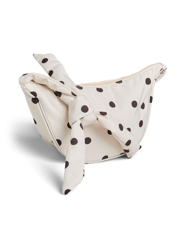 Pieces PCAMANDA KNOT BUMBAG Birch/Hot fudge dots 17151857