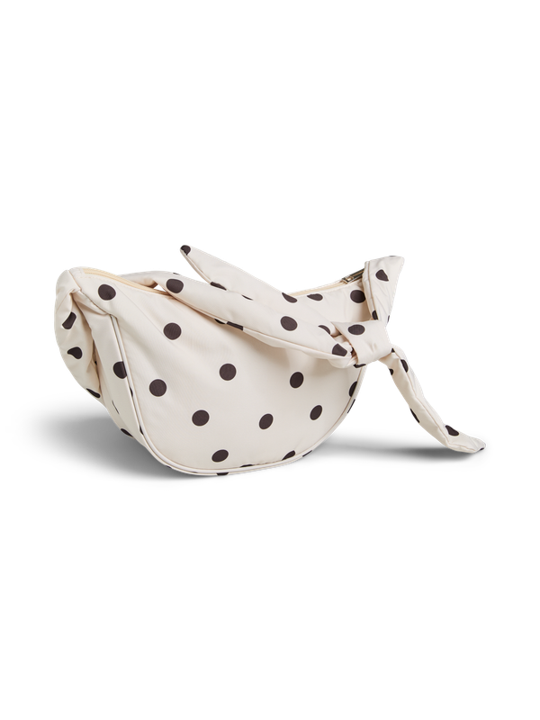 Pieces PCAMANDA KNOT BUMBAG Birch/Hot fudge dots 17151857