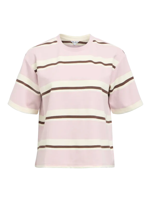 Object OBJHAZEL 2/4 LO T-SHIRT 144 Pale Lilac/Cloud dan 23048854