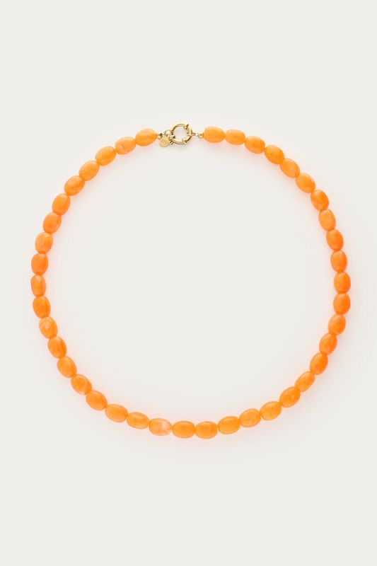 My Jewellery Kralenketting Oranje Gold MJ15821