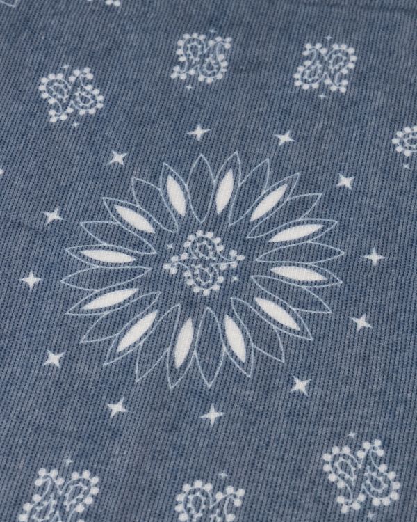 Teatro sjaal patroon dark blue Fee