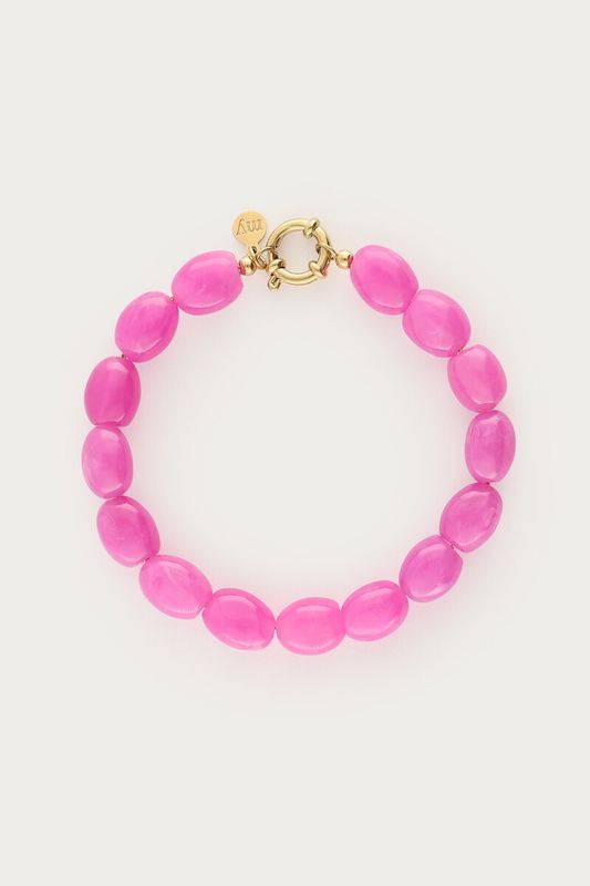 My Jewellery Fuchsia Kralenarmband Gold MJ15835