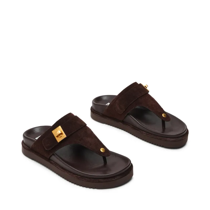 Steve Madden Tuned-in chocolate brown suede SM11005067