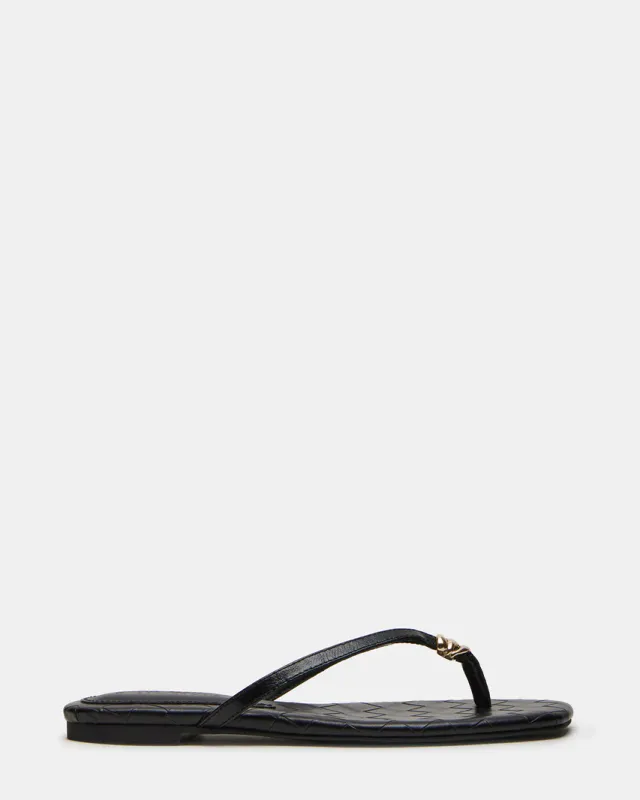 Steve Madden Maliyah black leather sm11003818