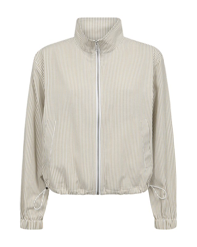 Freequent FQKARO-JACKET Star Off-White w. Silver Mink 207840