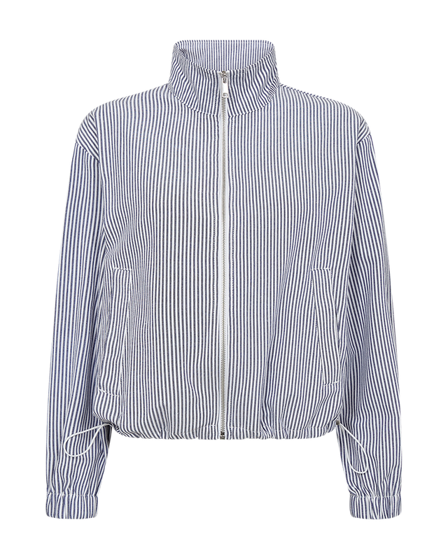 Freequent FQKARO-JACKET Star Off-white w. Navy Blazer 207840