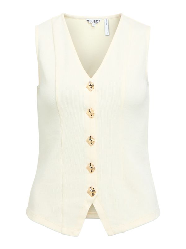 Object OBJNOELLA S/L WAISTCOAT E VIP 26 Cloud Dancer 23049354