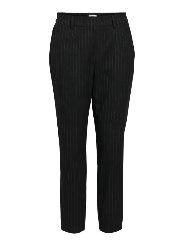 Object OBJLISA SLIM PANT AOP NOOS Black/Grey 23036808