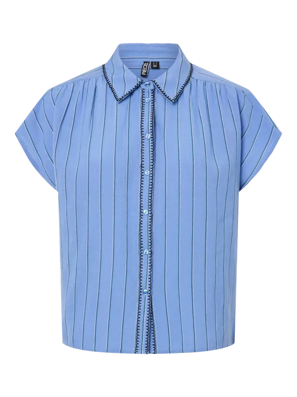 Pieces PCBATITHI SS WVN SHIRT FC 294440001 17166726