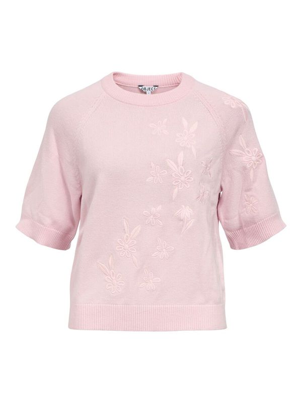 Object OBJLANEY RUBIN SS PULLOVER NOOS Pale Lilac/Floral ha 23046234