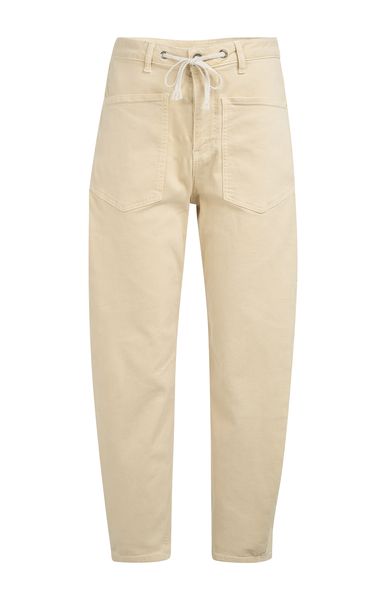 YaYa Colored worker denim w. cord WARM BEIGE 01-311139-604
