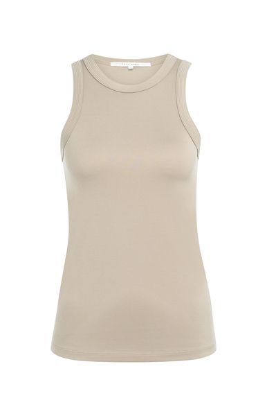 YaYa Singlet with stitched binding CROCKERY BROWN 01-729054-604