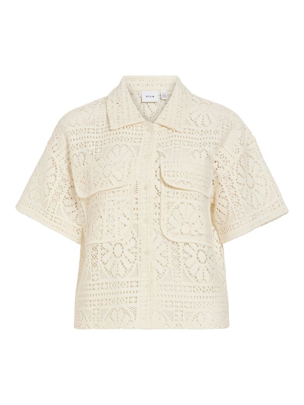 Vila VIMERINDA 2/4 SHIRT/VOL/2 Birch 14114089