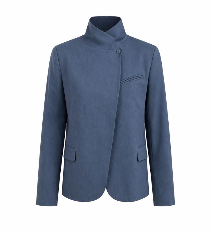 Ambika blazer met split voor Jeans Blue Igone