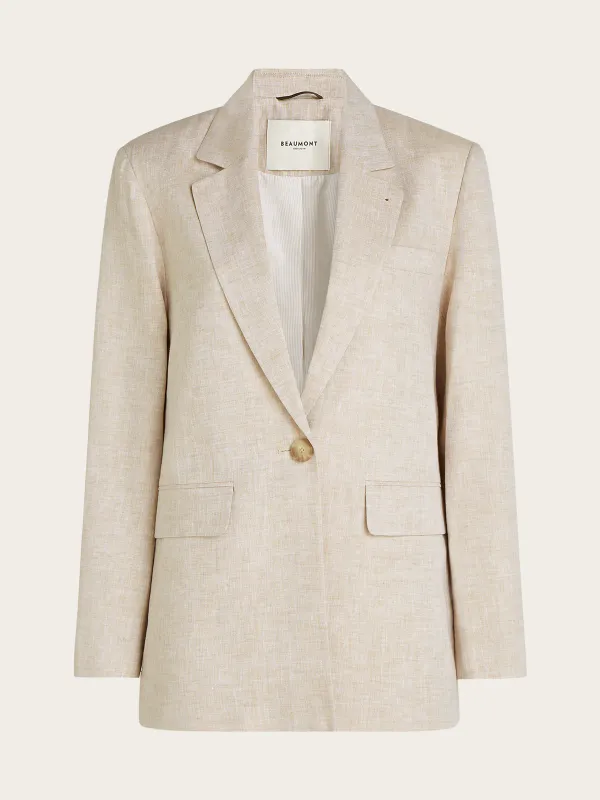 Beaumont ARMAND Blazer soft camel melange BC17011261