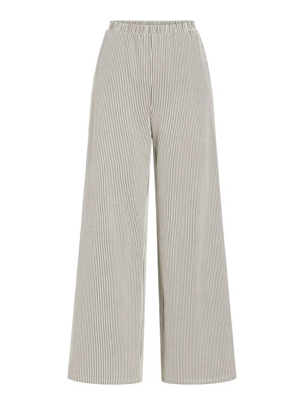 Vila VISILVINA DEB HW WIDE PANTS Birch/DEB 14114464