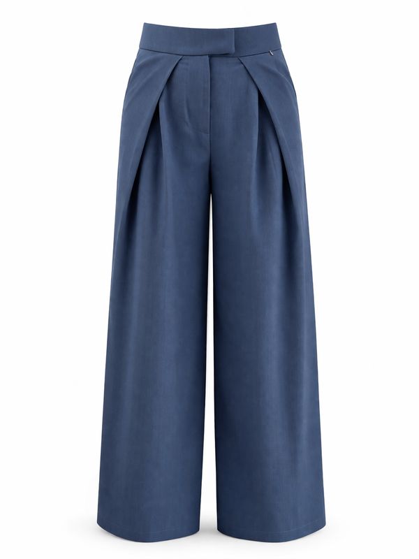 Ambika barrel pantalon Jeans Blue Diede-1