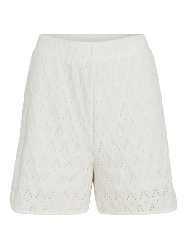 Vila VIAMALINA HW SHORTS/VOL/PB Snow White 14113651