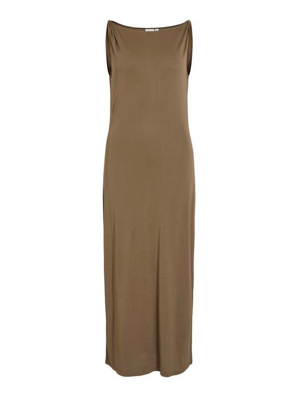 Vila VIMODALA BOATNECK S/L MIDI DRESS/VO: Cub 14113634