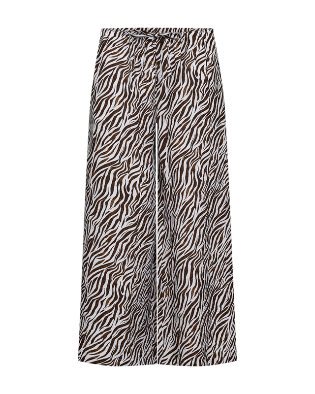 Freequent FQMELE-PANTS Brilliant White w. Coffee Bean 208115