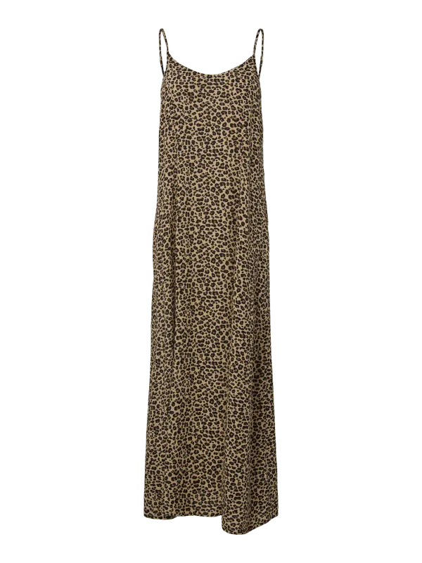 Pieces PCBARRI ANKLE SLIP DRESS WVN MSA BC Cornstalk/LEO 17163495