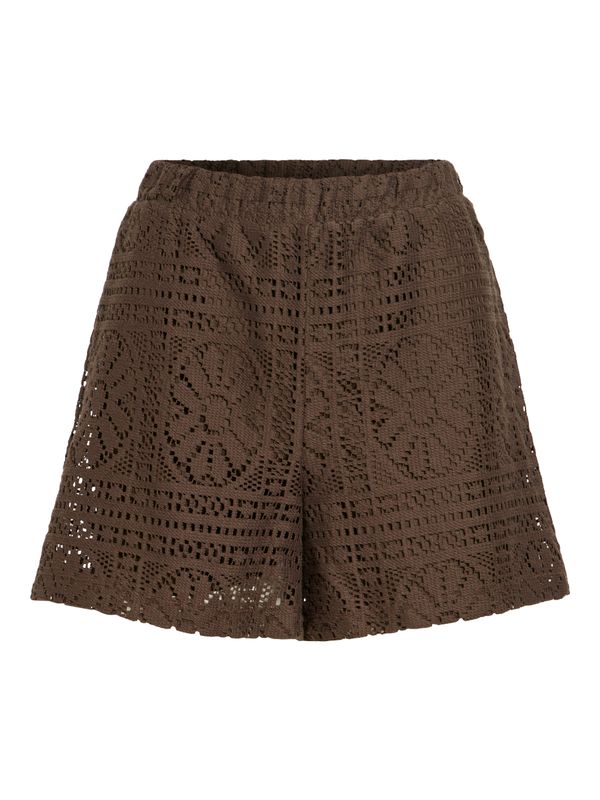 Vila VIMERINDA HW SHORTS/VOL/1 Slate Black 14114088