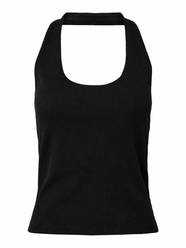 Pieces PCMAY HALTERNECK TOP JRS BC Black 17165534