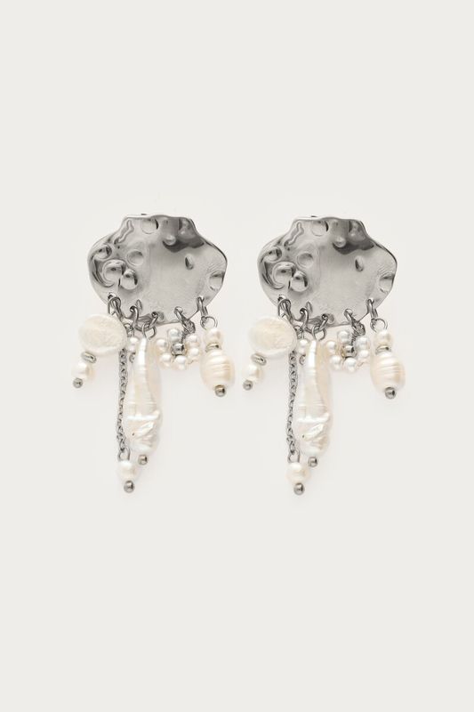 My Jewellery Earstud stud hanger pearls Silver MJ16049