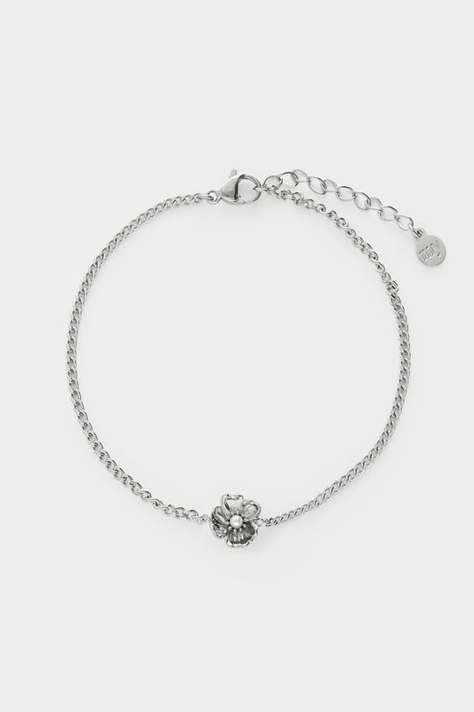 My Jewellery Bracelet ranonkel imitation pearl Silver MJ16018