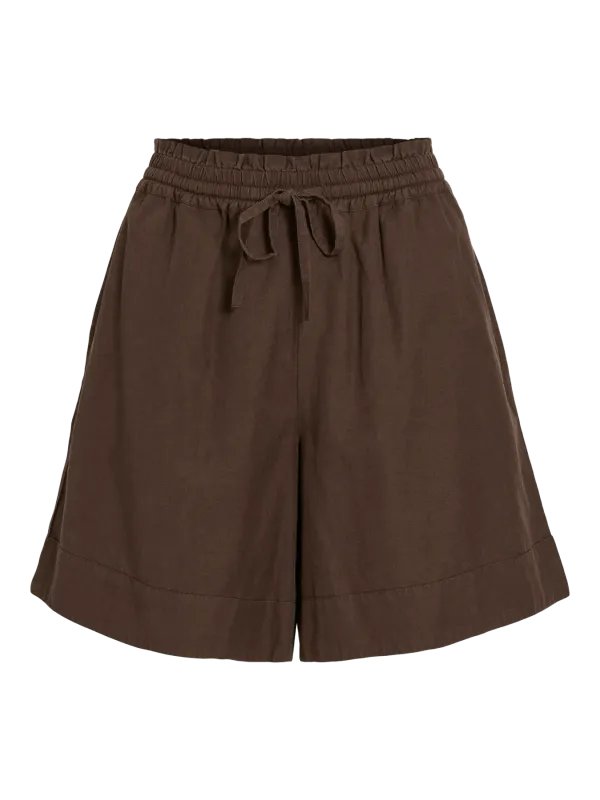 Vila VITEVIRA HW LOOSE FIT  SHORTS Slate Black 14115683