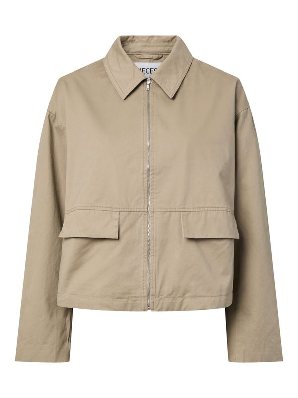 Pieces PCPAM JACKET Greige 17165730