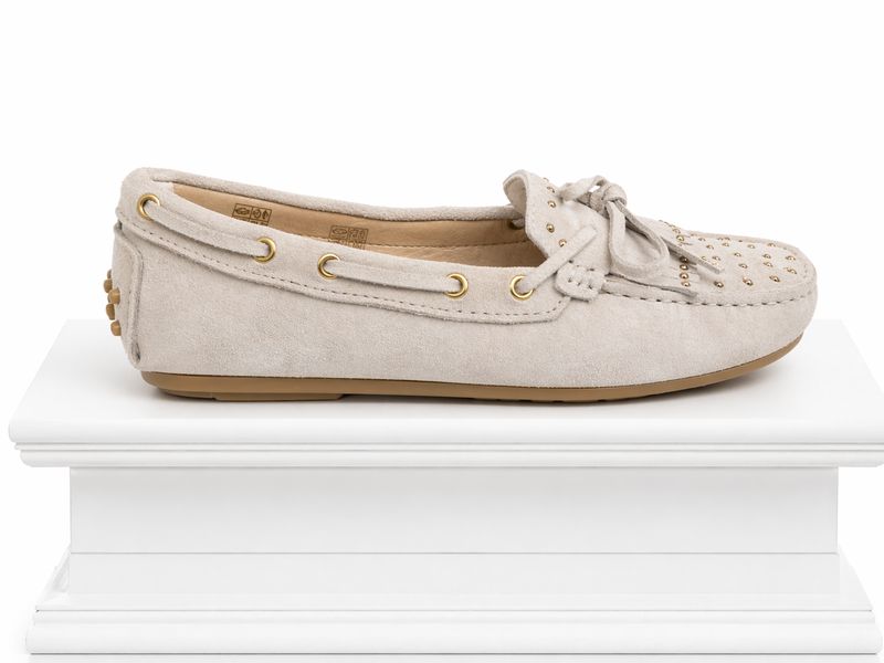 Babouche Lifestyle mocassin studs beige G-lxia-2