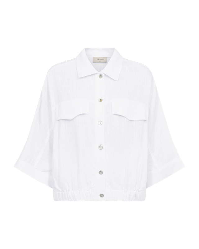 Freequent FQLARIN-JACKET Brilliant white 208134