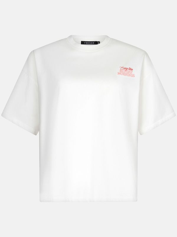 Ydence T-Shirt Sunday Mornings Off-White HSS2647