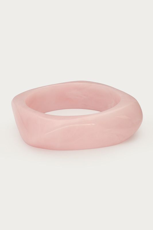 My Jewellery Licht roze resin bangle Light Pink MJ15352