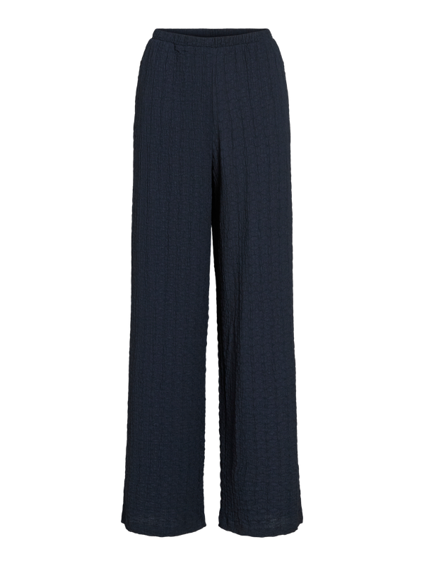 Vila VIRENKA HW WIDE PANTS Navy Blazer 14114333