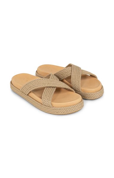 YaYa Sandal with rope detail WARM BEIGE 05-051018-604