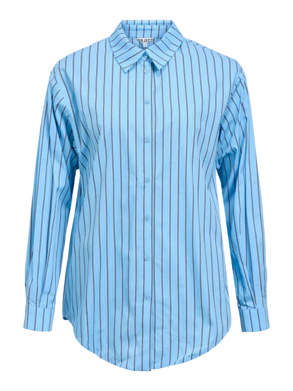 Object OBJTUTTA LO L/S SHIRT NOOS Little Boy Blue/Seal 23044666