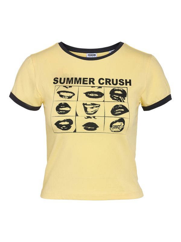 Noisy May NMTWIN S/S CONTRAST BABY TEE French Vanilla/OBSID 27037500