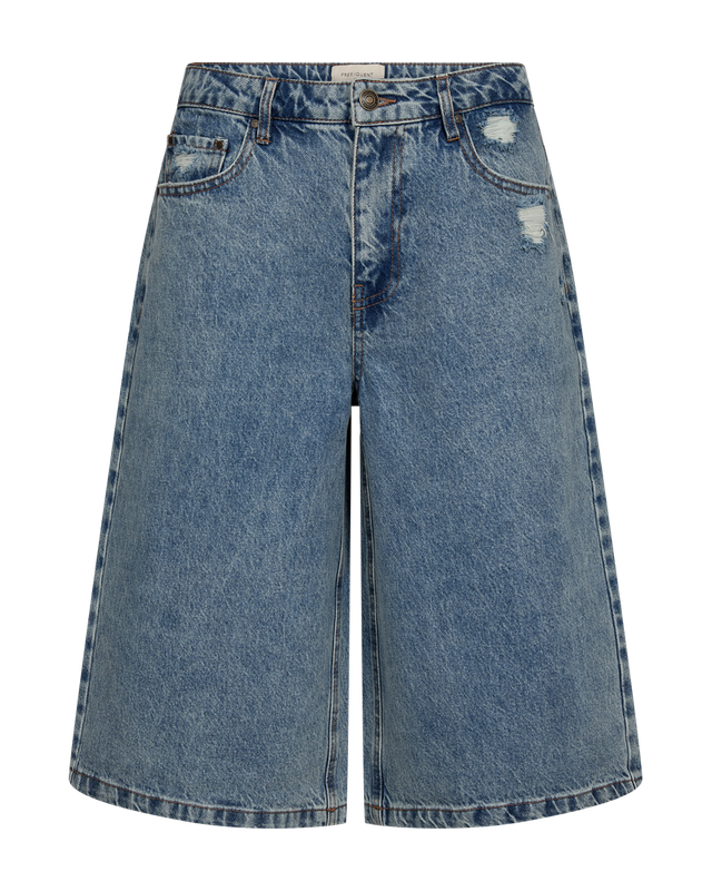 Freequent FQKALIA-BERMUDA Medium Blue Denim 208363