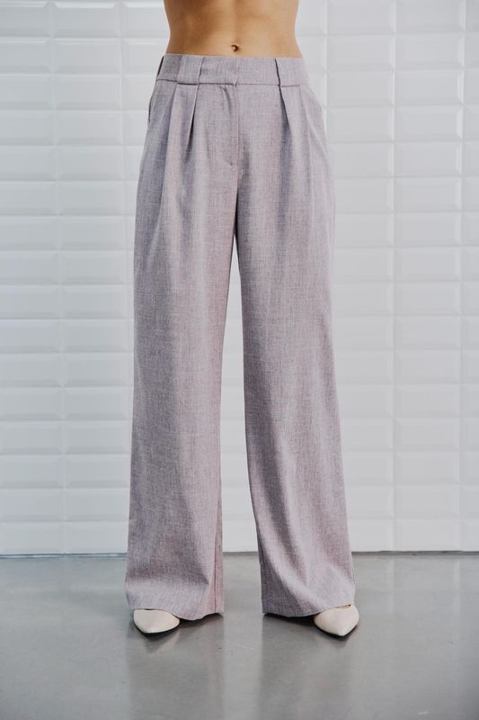 WithBlack WBLTALIA TAILORED PANT bn texture 00001665