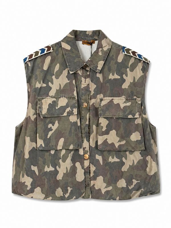Basements gilet camouflage camouflage 290426
