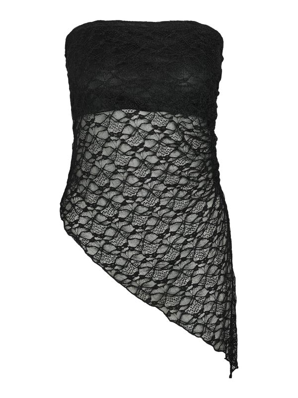 Noisy May NMLACEY S/L BANDEAU TOP JRS Black 27037715