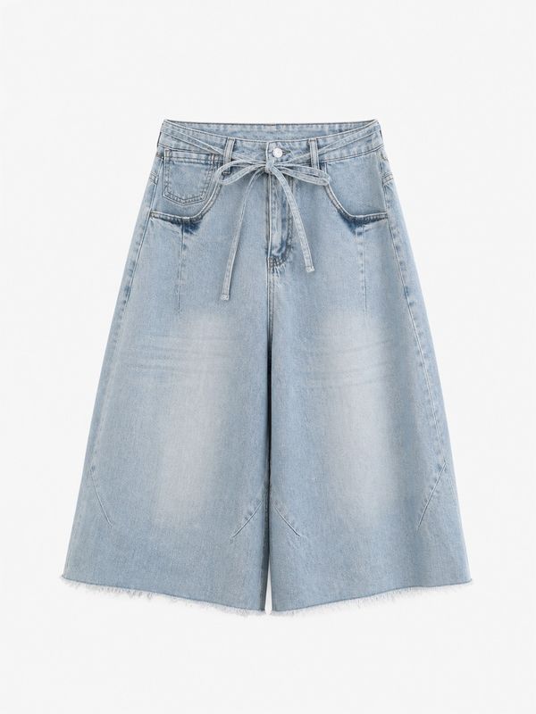 Savoir Jort met rafels Light blue S8056