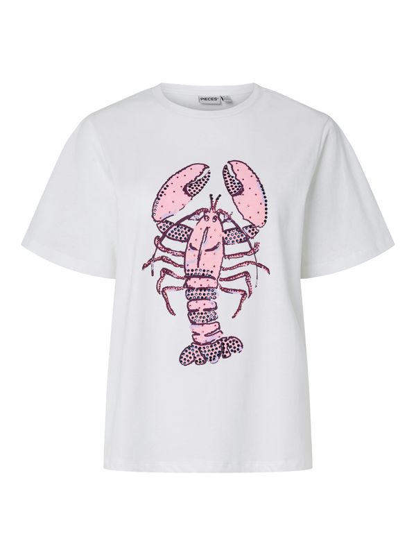 Pieces PCPOP SS EMBELISHMENT T-SHIRT JRS B: 188927001 17167178