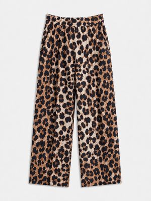 Ambika Pantalon Marlee travel leopard TA-Marlee