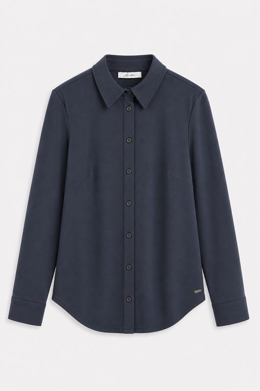Ambika Gennifer blouse navy TA-Gennifer