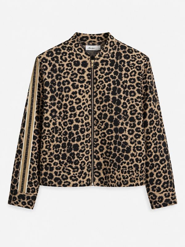 Ambika Bomber Stripe  travel -leopard TA-Bomber Stripe