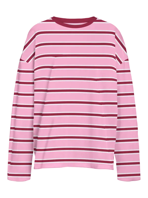 Noisy May NMEMBER L/S STRIPE SWEAT NOOS 256018002 27036484